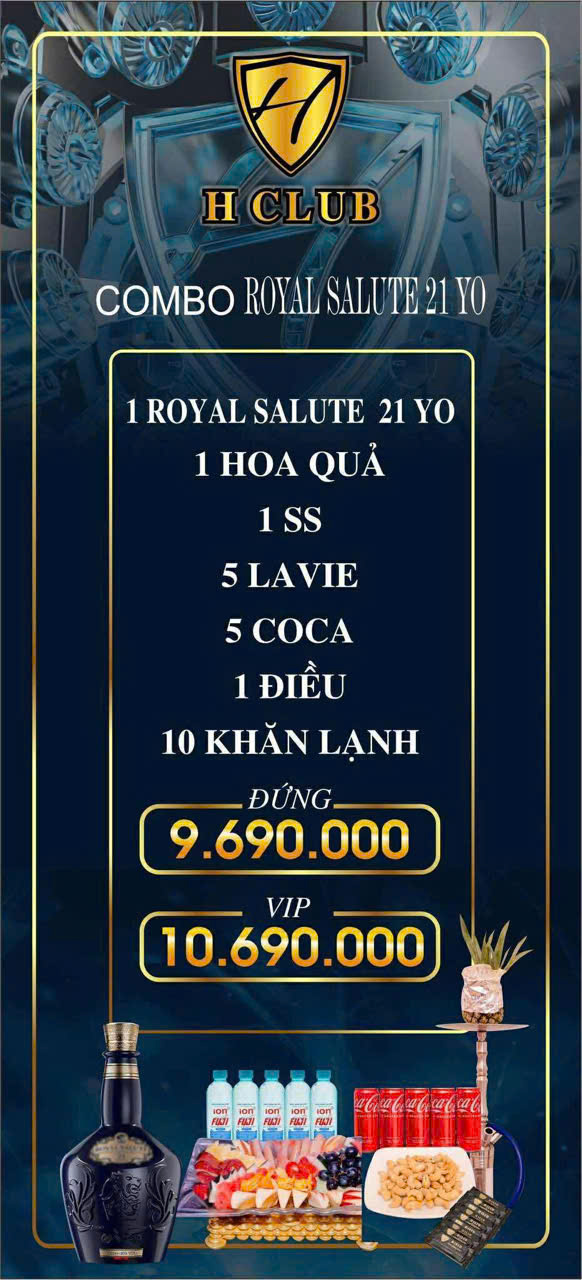 Menu H Club trang 2