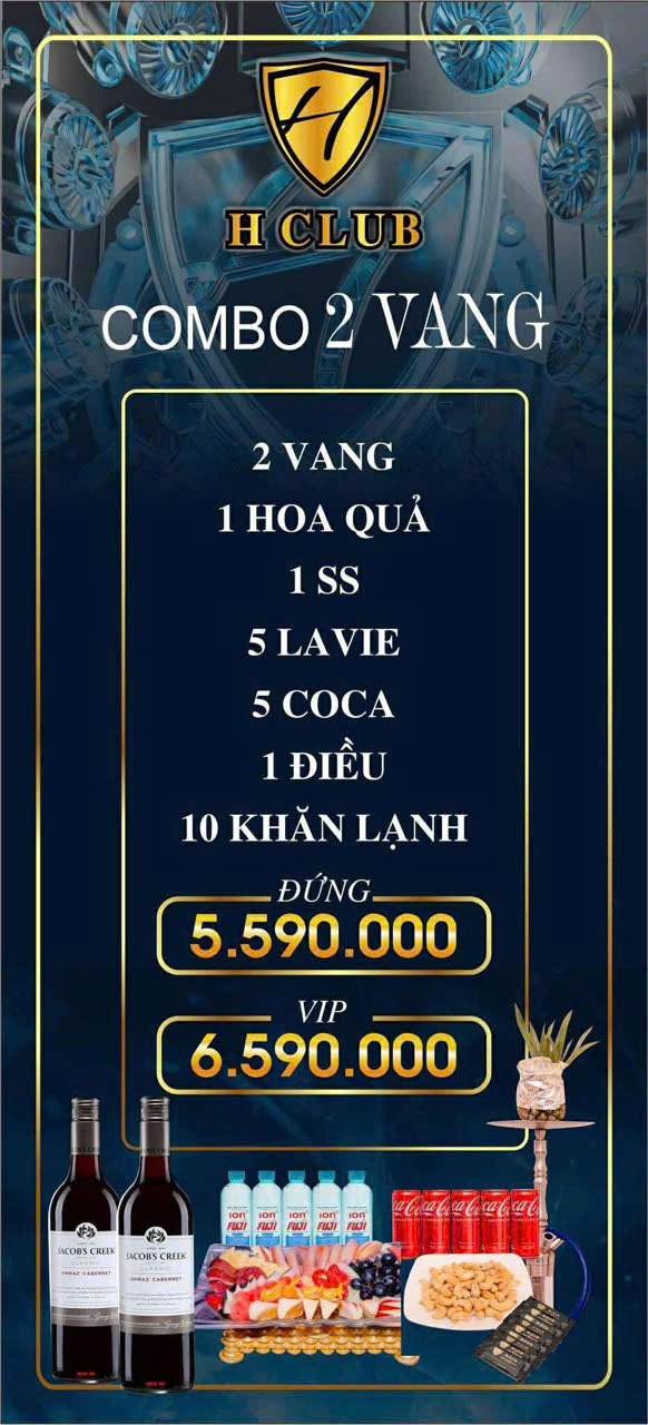 Menu H Club trang 7