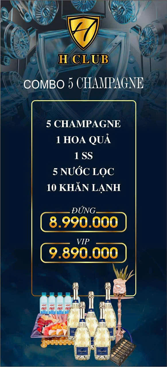 Menu H Club trang 8