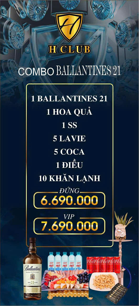 Menu H Club trang 11