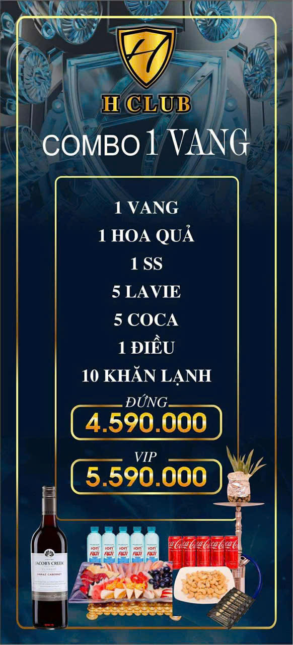 Menu H Club trang 12