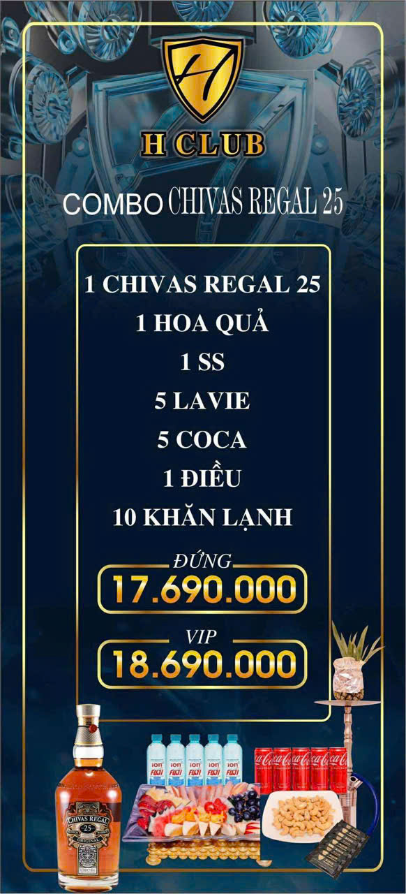 Menu H Club trang 13