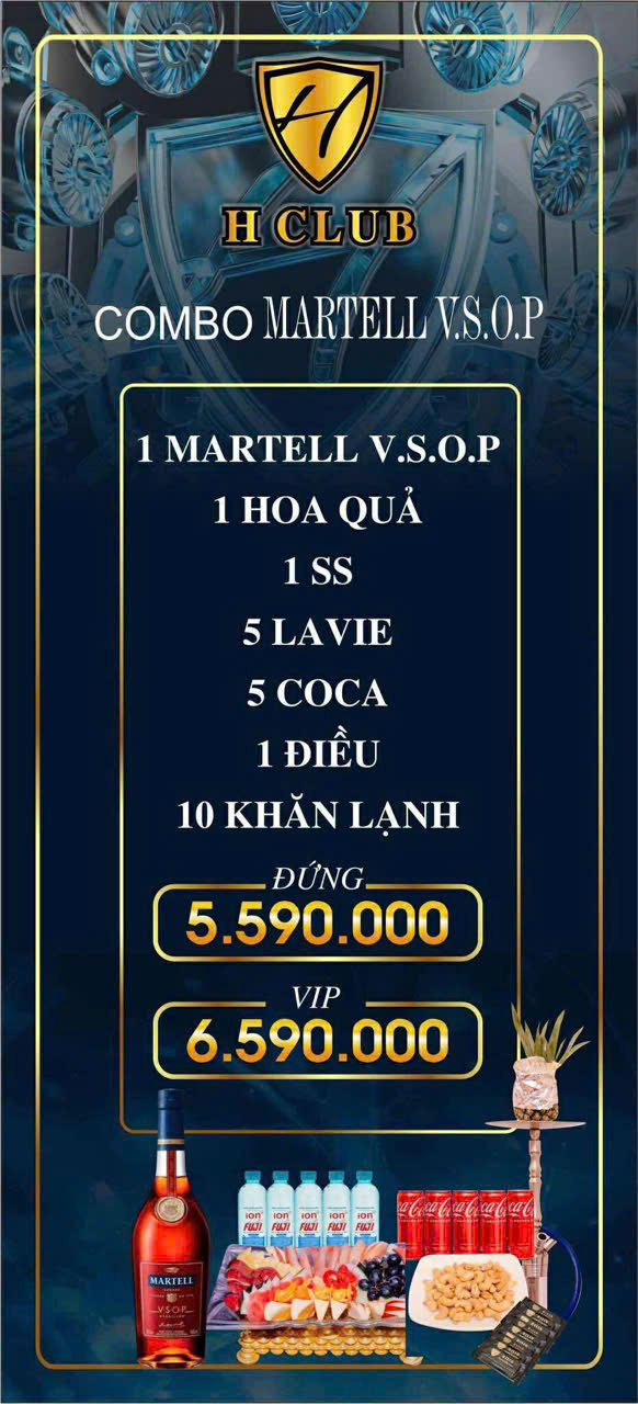 Menu H Club trang 16