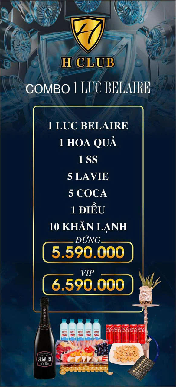 Menu H Club trang 17