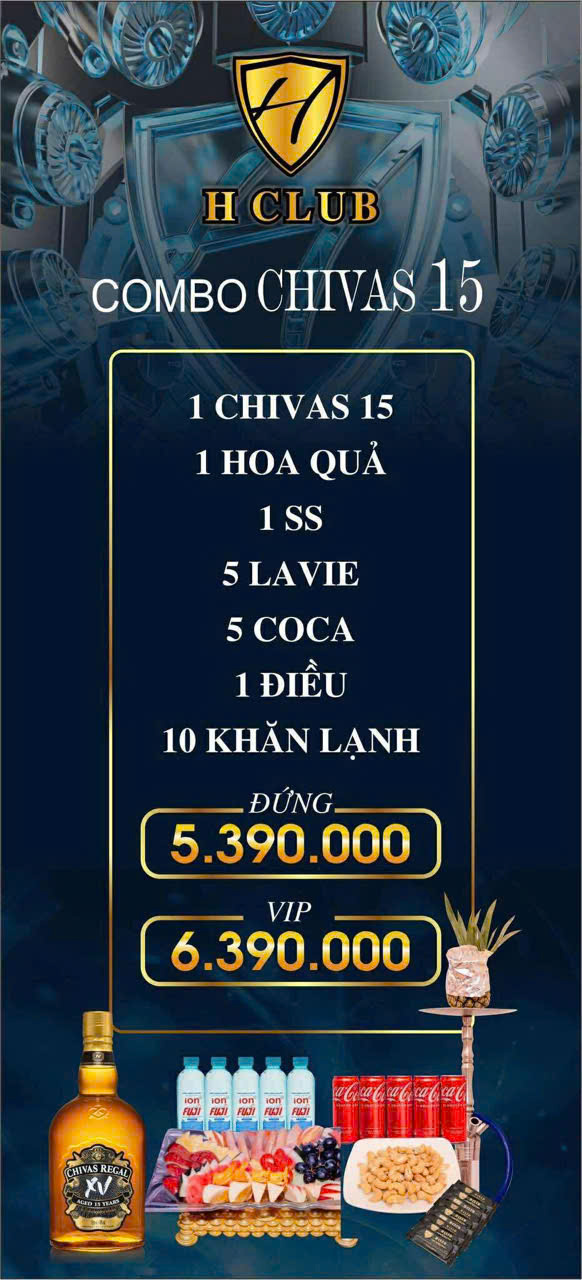 Menu H Club trang 18